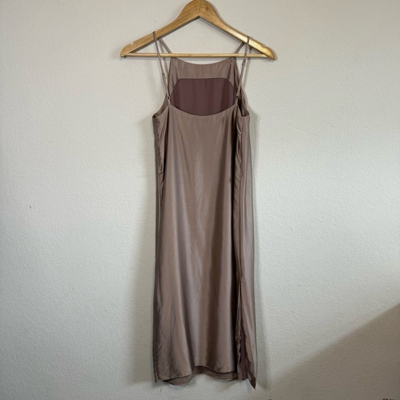 Amanda Uprichard Light Pink 100% Silk Tibi Mini Dress Size Small - Picture 7 of 12